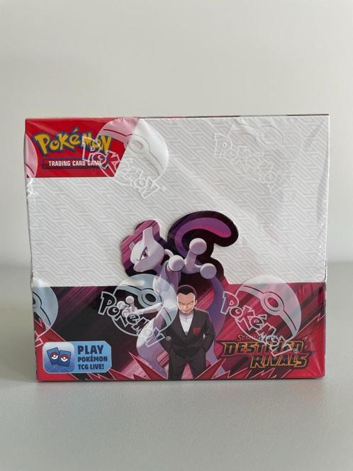 Boosterbox Destined Rivals (S&V) - Pokemon - new & sealed!, Hobby en Vrije tijd, Verzamelkaartspellen | Pokémon, Nieuw, Boosterbox