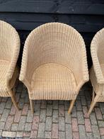 4 rotan stoelen, Ophalen, Gebruikt, Overige kleuren, Riet of Rotan