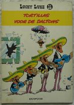 Lucky Luke, Tortillas Voor De Daltons, Nr.31, Dupuis, 1977., Gelezen, Eén stripboek, Ophalen of Verzenden, Morris