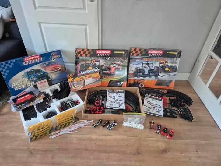 3x set carrera Go en looping met licht en geluid, Kinderen en Baby's, Speelgoed | Racebanen, Gebruikt, Racebaan, Elektrisch, Carrera