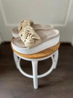 INUIKII Platform sandalen - Maat 38 / 38,5 – Beige / Wit, Kleding | Dames, Schoenen, Verzenden, Beige, Nieuw, Sandalen of Muiltjes