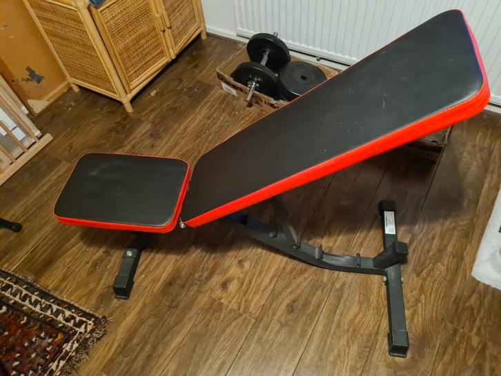 Fitnessbank (verstelbaar), Sport en Fitness, Fitnessmaterialen, Zo goed als nieuw, Fitnessbank, Ophalen