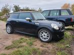 2007 Cooper-S  automaat, leder, xenon, stoelverwarming, 65 €/maand, 4 cilinders, Zwart, Particulier