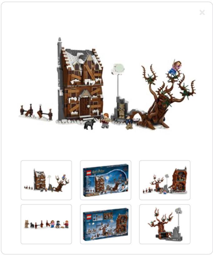 LEGO Harry Potter 76407 - De Krijsende Krot & Beukwilg, Kinderen en Baby's, Speelgoed | Duplo en Lego, Nieuw, Lego, Complete set