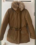 Woolrich dames parka jas, kleur goudbruin, maat L, Beige, Maat 42/44 (L), Ophalen of Verzenden, Woolrich