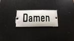 Emaille bordje “Damen”, Ophalen of Verzenden
