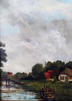 Schilderij van schilder H van de Kraats  uit Veenendaal, Verzenden