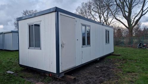 Kantoorunit / bouwkeet / schaftkeet / woonunit 8x3m, Zakelijke goederen, Machines en Bouw | Keten en Containers, Ophalen