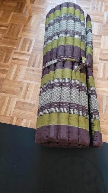 Yoga matras | rolmatras kapok | 220 X 110 | met draagtas  beschikbaar voor biedingen