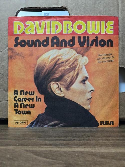 David Bowie - Sound and vision, Cd's en Dvd's, Vinyl Singles, Zo goed als nieuw, Single, Pop, 7 inch, Ophalen of Verzenden