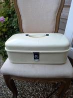 Vintage broodtrommel wit, Antiek en Kunst, Ophalen of Verzenden