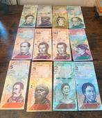 12 stuks UNC biljetten Venezuela, Postzegels en Munten, Bankbiljetten | Amerika, Setje, Ophalen of Verzenden, Zuid-Amerika