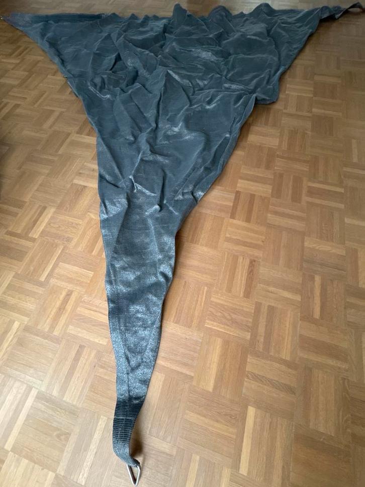 2 schaduwdoeken en bevestiging, Tuin en Terras, Schaduwdoeken, Gebruikt, Ophalen of Verzenden