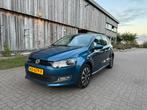 Volkswagen Polo 1.0 TSI 70KW 5D Bluemotion 2015 Blauw, Voorwielaandrijving, Stof, 95 pk, Origineel Nederlands