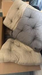 12 kussens tuinstoel IKEA: taupe- en grijs-/beige, Ophalen, Zo goed als nieuw
