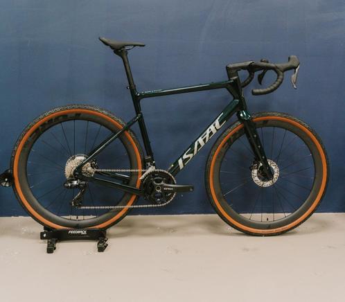 Isaac Torus Groen GRX Fore DI2 12 Speed XL/L Carbon Gravel, Fietsen en Brommers, Fietsen | Racefietsen, Nieuw, Overige merken