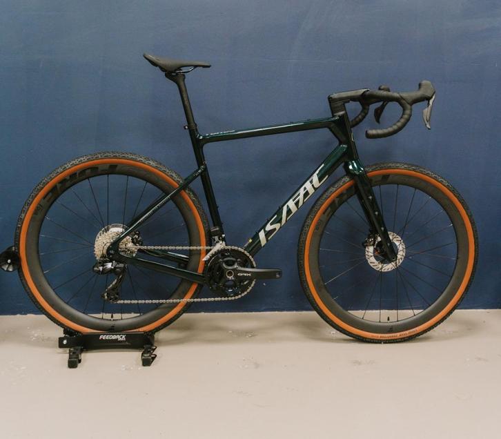 Isaac Torus Groen GRX Fore DI2 12 Speed XL/L Carbon Gravel, Fietsen en Brommers, Fietsen | Racefietsen, Nieuw, Overige merken