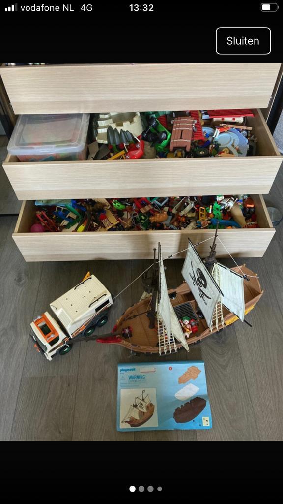 Grote Playmobil Verzameling - Piratenschip & Meer!, Kinderen en Baby's, Speelgoed | Playmobil, Gebruikt, Los playmobil, Ophalen of Verzenden