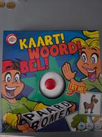 Kaart! Woord! Bel! Kinderspel, Hobby en Vrije tijd, Gezelschapsspellen | Bordspellen, Een of twee spelers, Ophalen of Verzenden
