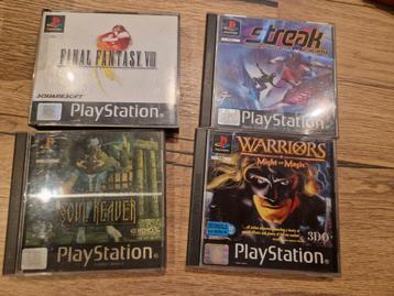 Ps1 playstation 1 games Final fantasy Streak Soul reaver beschikbaar voor biedingen