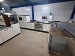 Complete keuken Compleet met APP 120Keukens op voorraad 2778, Wit, Hoekkeuken, Ophalen of Verzenden, Zo goed als nieuw