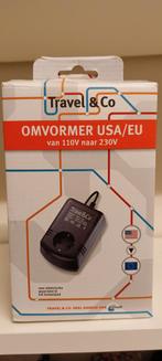 Omvormer USA/EU 110V naar 230V - Travel & Co, Ophalen of Verzenden