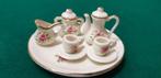 Mini servies roos, compleet 8-delig,, Antiek en Kunst, Antiek | Servies compleet, Ophalen of Verzenden