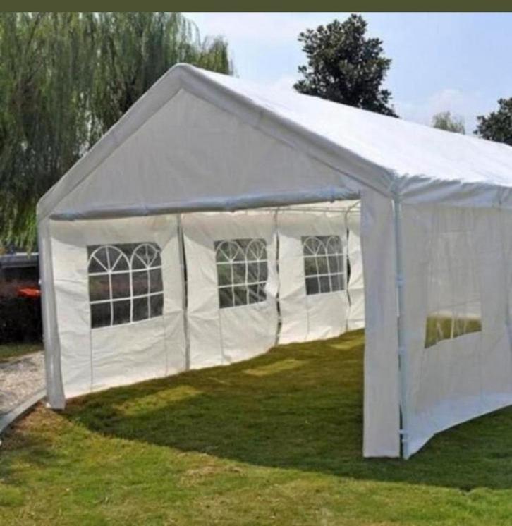 PartyTenten te Huur - Diverse Maten & Opties!, Tuin en Terras, Partytenten, Gebruikt, Partytent, 2 meter of meer, 5 tot 8 meter