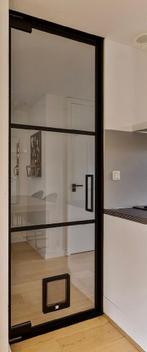 Taatsdeur, Doe-het-zelf en Verbouw, Ophalen, Binnendeur, 200 tot 215 cm, Glas