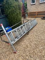 Altrex Telescoopladder 3x12 treden- Zeer Goede Staat!, Doe-het-zelf en Verbouw, Ladders en Trappen, Gebruikt, Ophalen of Verzenden