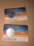 Architectuur Vijfje 2008 - Herdenkingsmunt, Postzegels en Munten, Munten | Nederland, Ophalen of Verzenden, Koningin Beatrix, Euro's