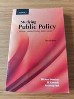 Studying Public Policy ( Policy Cycles and Policy Subsystems, Ophalen of Verzenden, Zo goed als nieuw, WO, Michael Howlett, M Ramesh, Anthony Perl