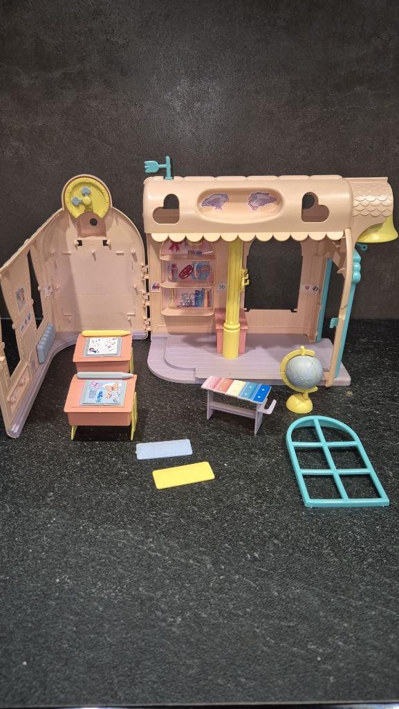 My Little Pony G1 Schoolhouse, School, vintage. 5A11, Kinderen en Baby's, Speelgoed | My Little Pony, Gebruikt, Ophalen of Verzenden