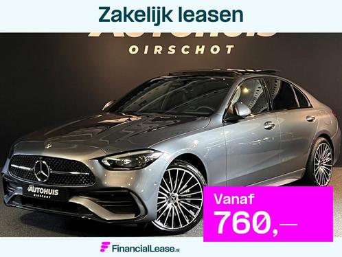Mercedes-Benz C-klasse 300 e AMG Line Limousine Pano/Memorys, Auto's, Mercedes-Benz, Bedrijf, Lease, Financial lease, C-Klasse
