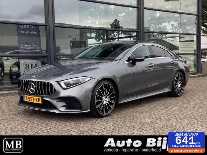 Mercedes CLS-klasse 300 d Premium AMG pakket, schuifdak, led, Auto's, Mercedes-Benz, Bedrijf, Te koop, CLS, 360° camera, ABS, Achteruitrijcamera