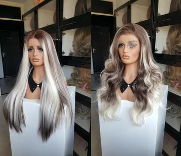 Luxe Lace Pruiken - Frontlace - Pruik - Wig  - Haar -  beschikbaar voor biedingen