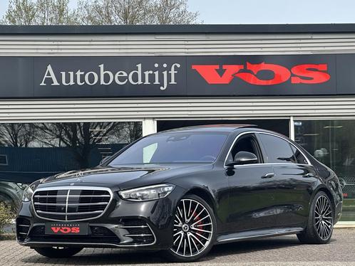 Mercedes-Benz S-Klasse 580 e Lang AMG Line | Vierwielsturing, Auto's, Mercedes-Benz, Bedrijf, Te koop, S-Klasse, 360° camera, ABS