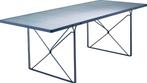 Glazen  eettafel of bureau Niels Gammelgaard, Ophalen, 200 cm of meer, 50 tot 100 cm, Zo goed als nieuw