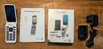 Doro 6820 Senioren Telefoon Inklapmodel  beschikbaar voor biedingen