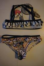 Nieuw bikini Jilly Lilly maat 92 / 98 blauw bruin wit meisje, Bikiniset, Meisje, Jilly, Nieuw