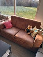 Nette 2-zits bank in goede staat/ moet zsm weg!, Ophalen, Zo goed als nieuw, Leer
