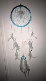 Blauwe Dromenvanger met Veren, Ophalen