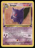 Gengar 20/62 - Fossil (1st edition), Hobby en Vrije tijd, Verzamelkaartspellen | Pokémon, Verzenden, Gebruikt, Losse kaart