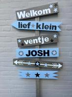 geboorte bord jongen, Ophalen of Verzenden, Nieuw, Geboortebord