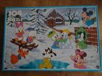 Vintage Puzzels Donald Duck, Mickey Mouse, Ophalen of Verzenden, Minder dan 500 stukjes, Gebruikt, Legpuzzel