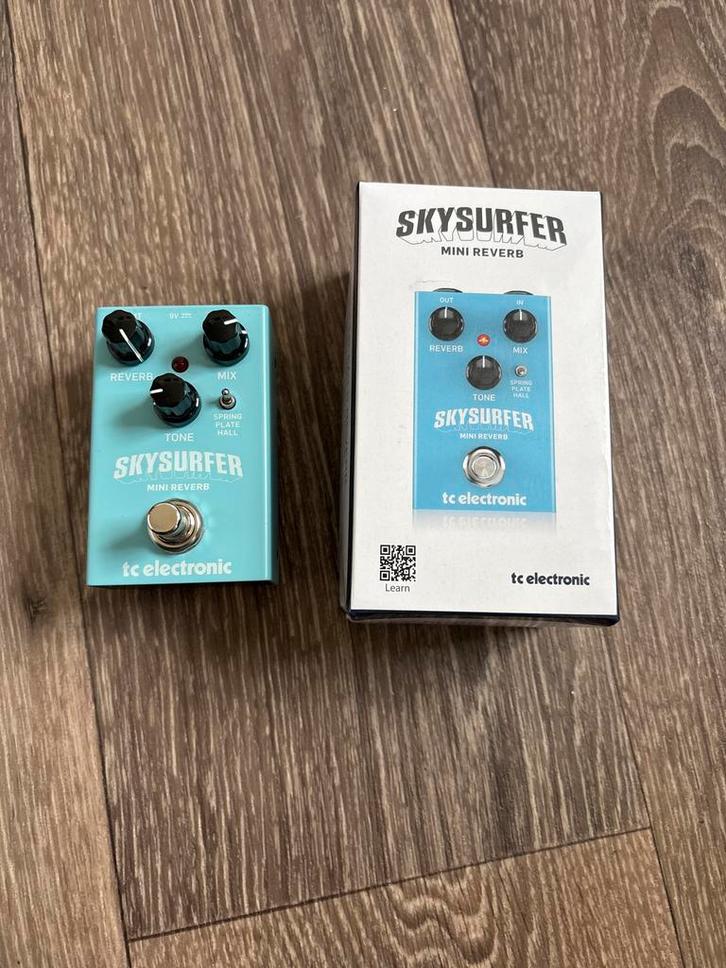TC Electronic Skysurfer Mini Reverb - Nieuwstaat!, Muziek en Instrumenten, Effecten, Nieuw, Reverb, Ophalen of Verzenden