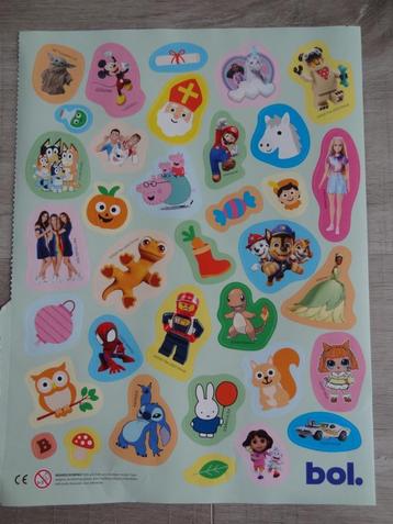 NIEUW! Stickervel Diversen >Snelle Verzending!< beschikbaar voor biedingen