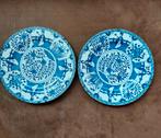 2 oud Chinees borden, Ophalen of Verzenden