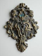 Koper messing Achterplaat voor knop knopje slot decoratie, Ophalen of Verzenden, Koper