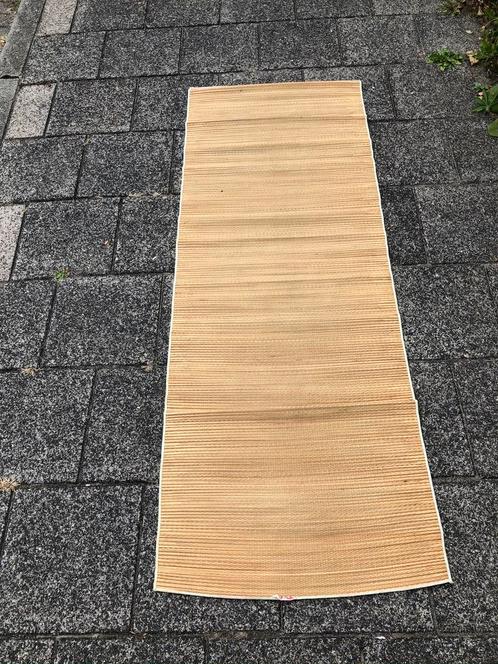 Strandmat of campingmat, Caravans en Kamperen, Caravan accessoires, Zo goed als nieuw, Ophalen of Verzenden